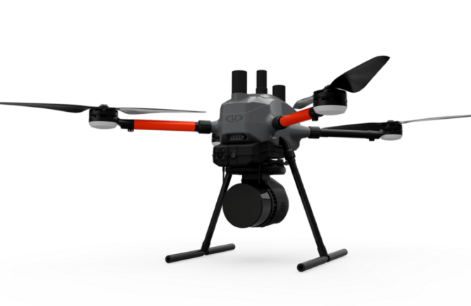 How does drone lidar work?