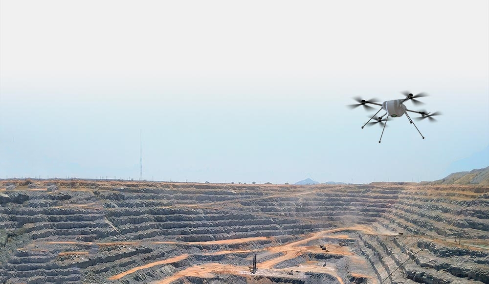 The application of drone Lidar in mining survey