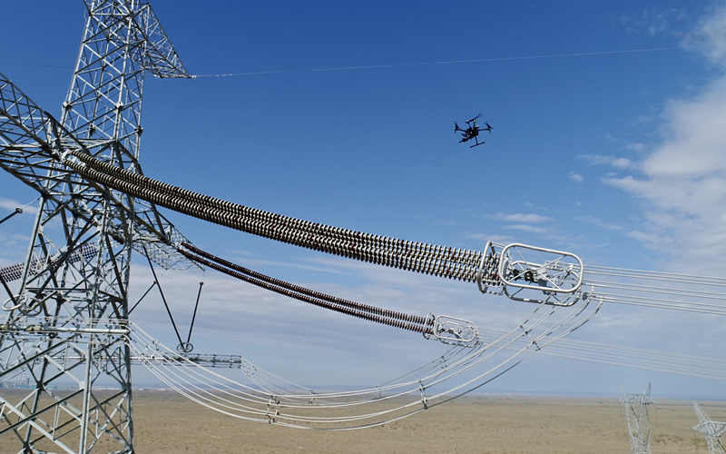 The economics of power line drone application